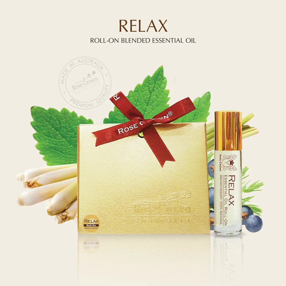 Relax - Roll-On Blended Essential Oil